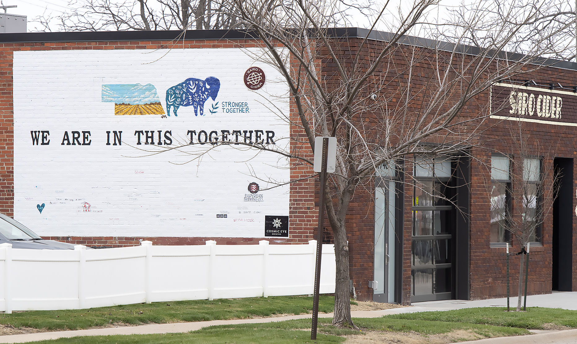 Saro Cider mural